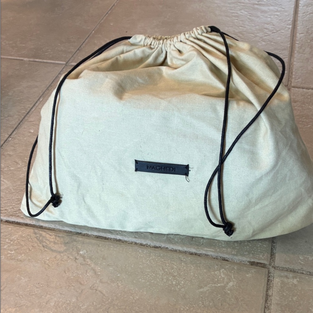 Naghedi Black St. Barths Petit Tote Metallic - Picture 2 of 6